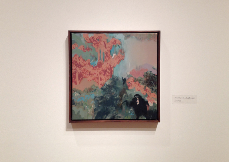 Hem and Leaf and Branch and Bone, 14 x 14," 2012, Collection of New Britain Museum of American Art